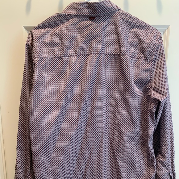 Age of Wisdom long sleeve mens button up shirt. Size Medium. - Picture 2 of 6